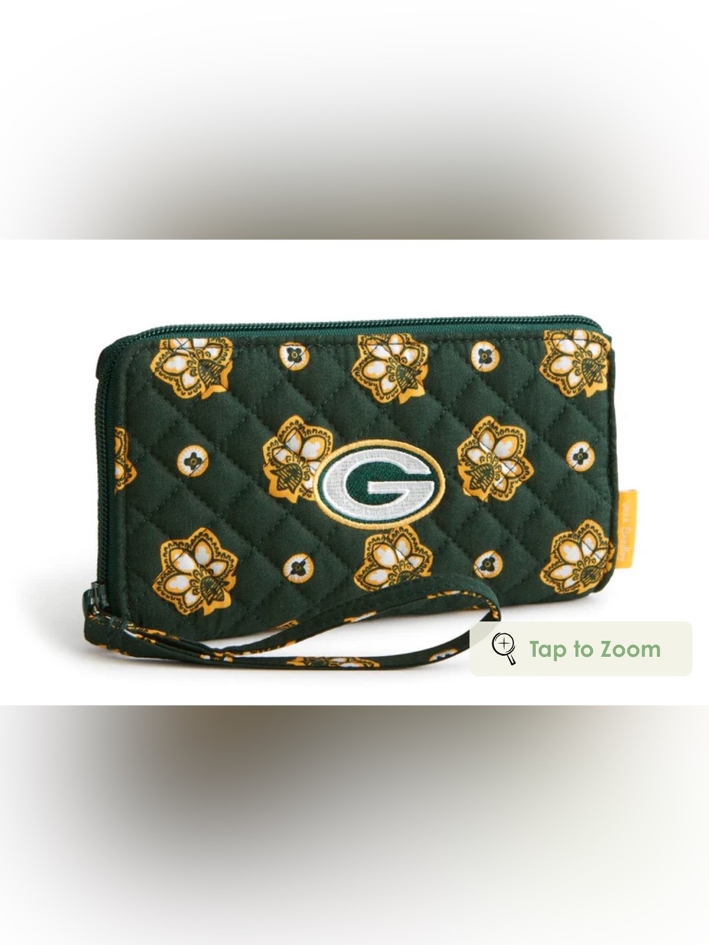 Vera Bradley NFL RFID Front Zip Wristlet. NWT NFL GREEN BAY PACKERS Bandana